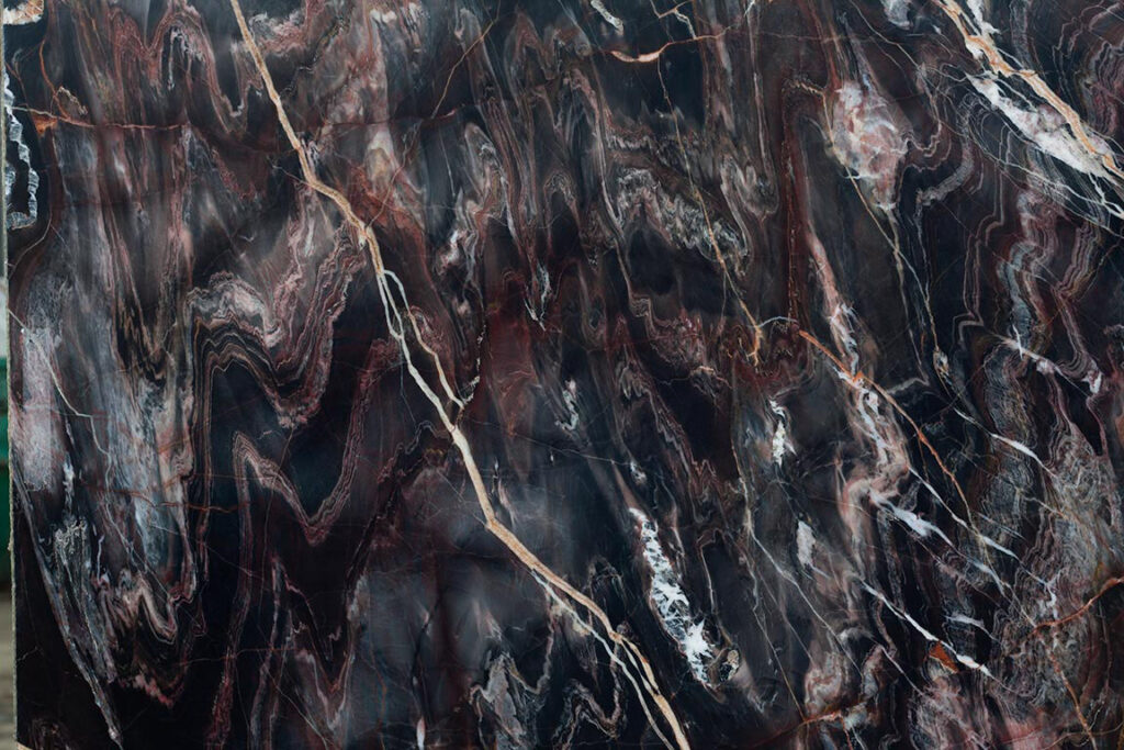 Мрамор Confusion Dark — слэб мрамора, Турция