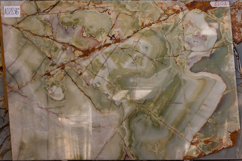 Оникс Verde — слэб оникса, Пакистан